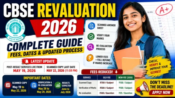 cbse revaluation 2026